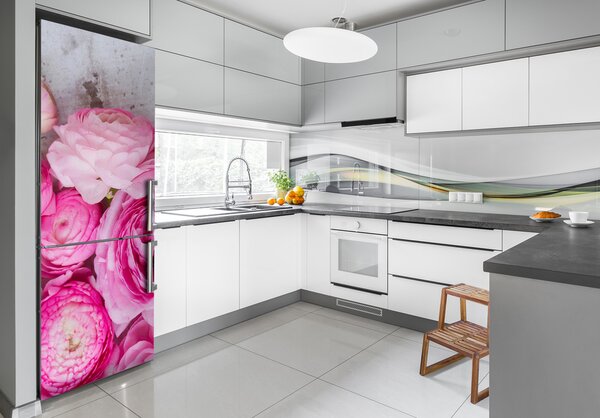 Hűtő matrica Pink glaukóma