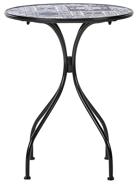 Bisztró asztal CIVITA 60 cm 60 cm Fém Fekete