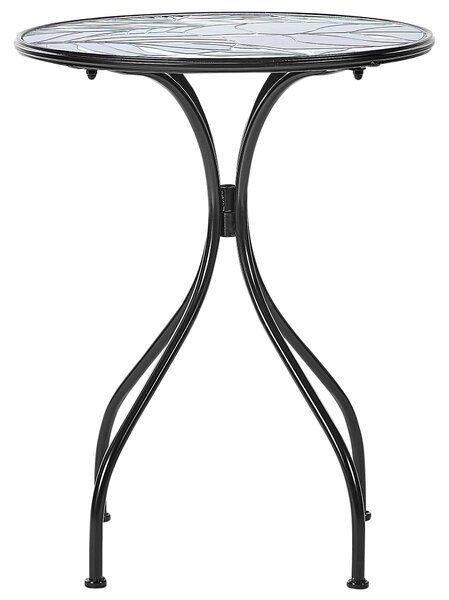 Bisztró asztal COZZANA 60 cm 60 cm Fém Fekete