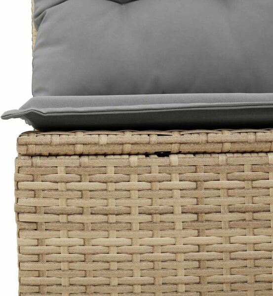 VidaXL Polyrattan Kerti Ülőgarnitúra - 3 részes - Bézs