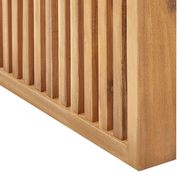 Kerti asztal BELLANO 70 cm 120 cm Akácfa Barna