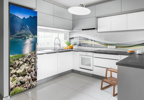 Matrica hűtőre Fekete tó tatry