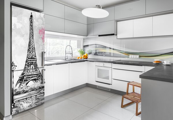 Matrica hűtőre Eiffel-torony