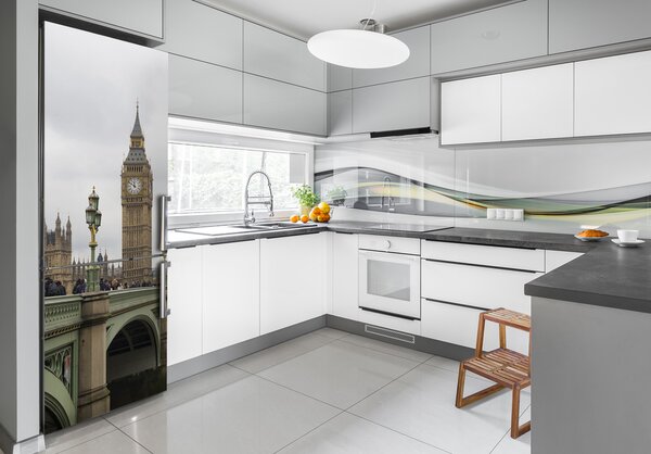 Matrica hűtőre Big ben, london