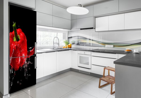 Matrica hűtőre Két paprika