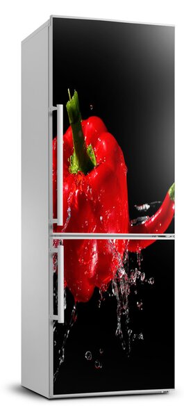 Matrica hűtőre Két paprika