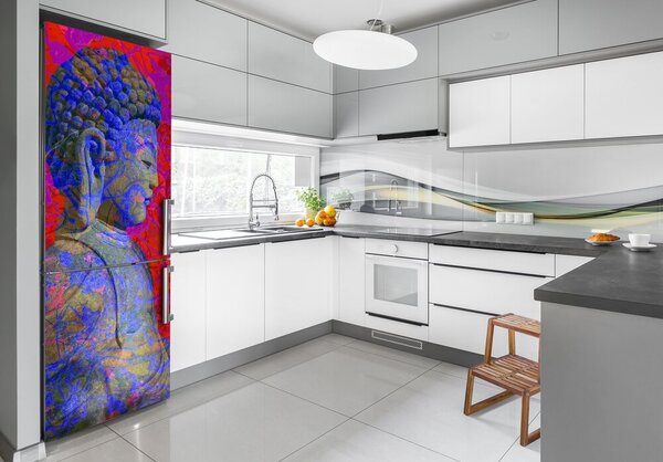 Matrica hűtőre Absztrakció buddha