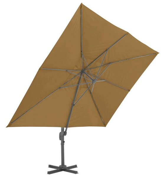 VidaXL Konzolos Napernyő - 400x300 cm - Bézs