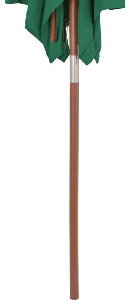 VidaXL Zöld Napernyő - Kert - 150x200cm
