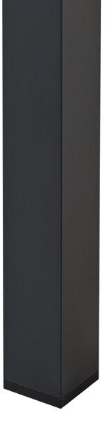 Kerti asztal MESSINA 100 cm 52 cm Fekete