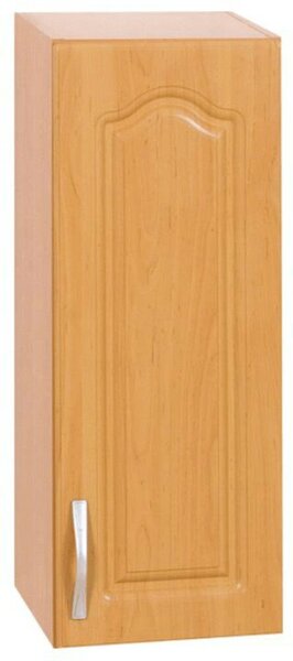 Konyhaszekrény, felső, jobb, égerfa LORA MDF NEW KLASIK W30 / 735
