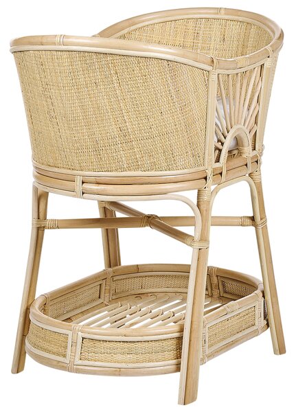 Bölcső Rattan LAGRASSE 50 x 70 cm Természetes