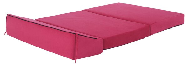Összecsukható matrac/fotel, 2v1, rózsaszín magenta, VEDIS