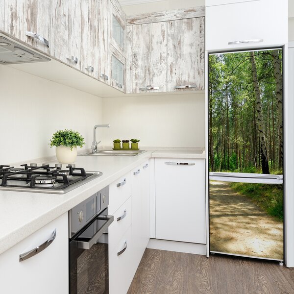 Matrica hűtőre Nyírfa erdő