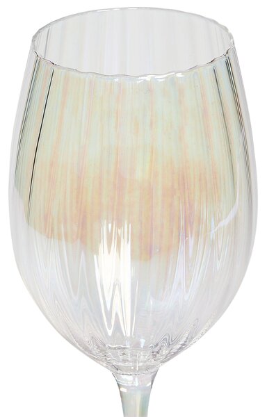 Négydarabos borospohár szett MORGANITE 530 ml Átlátszó