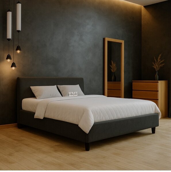 ZEFIRA 180x200 cm-es kárpitozott ágy, tárolóhelyiséggel