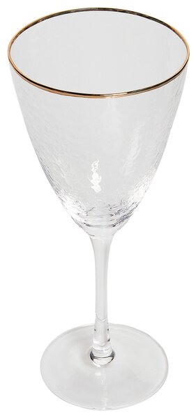 Négydarabos borospohár szett TOPAZ 380 ml Átlátszó