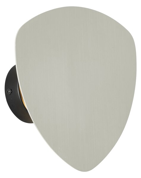 Design bézs organikus fali lámpa 20 cm 2-lámpás - Pulley