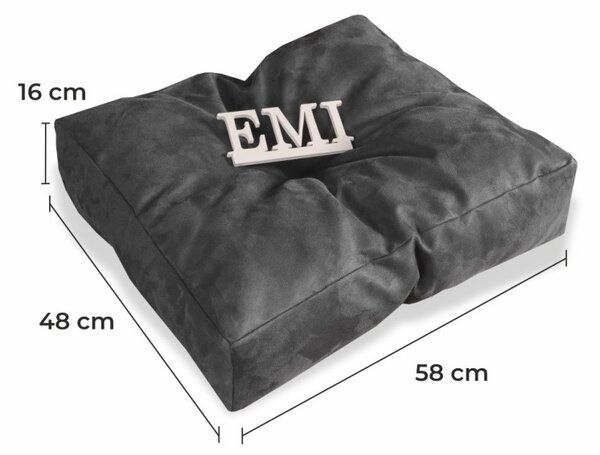 EMI szürke kerti raklap párna