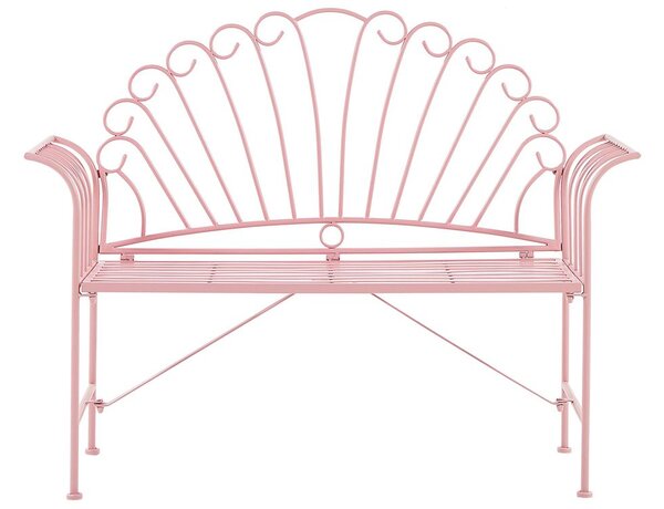 Kerti pad CAVINIA 125 cm Fém Rózsaszín
