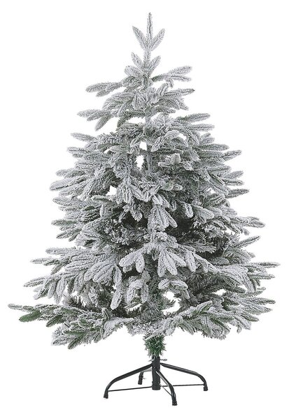Karácsonyfa műhóval BASSIE 120 cm Fehér