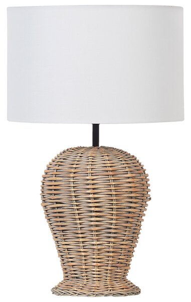 Asztali lámpa FURELOS Rattan Természetes