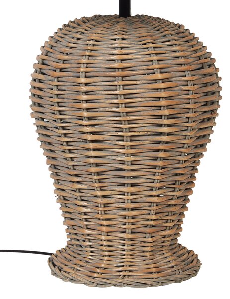 Asztali lámpa FURELOS Rattan Természetes