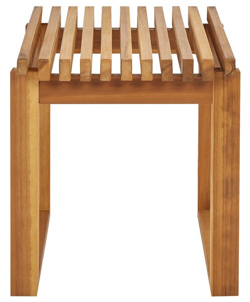 Kerti kisasztal BELLANO 35 cm 40 cm Akácfa Barna