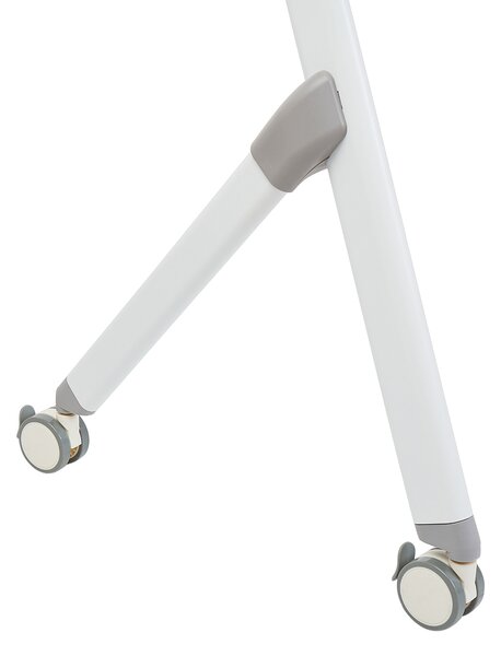 Összecsukható íróasztal BENDI Világosbarna 120 cm 60 cm kerekekkel