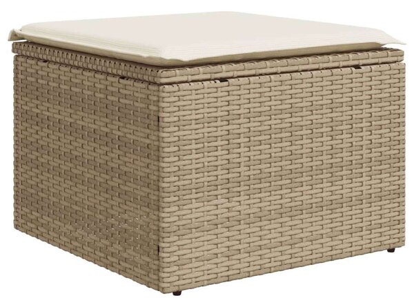 VidaXL Polyrattan Kerti Ülőgarnitúra - 6 részes - Bézs