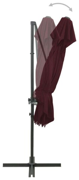 VidaXL Konzolos Napernyő - Dupla Tető - 250x250 cm