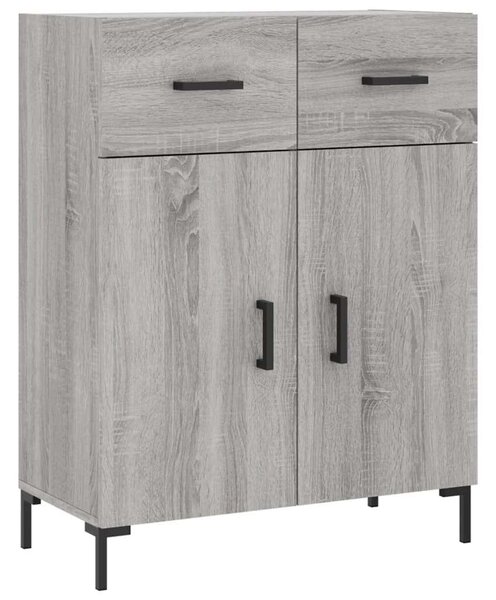 VidaXL szürke sonoma szerelt fa magasszekrény 69,5 x 34 x 180 cm
