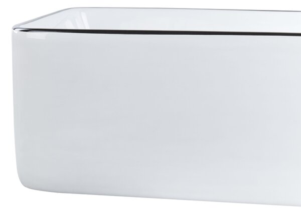 Pultra helyezhető mosdókagyló XERT Fehér 49 x 38 cm Kerámia