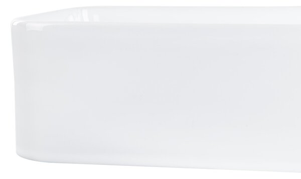 Pultra helyezhető mosdókagyló CHIVANA Fehér 51 x 34 cm Kerámia