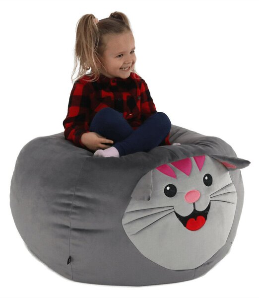 Babzsák, szürke szövet, BABY TYP 1