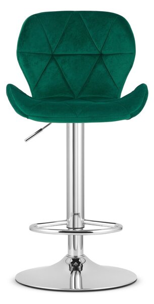 Zöld bárszék WEST VELVET