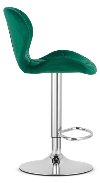 Zöld bárszék WEST VELVET