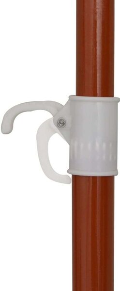 Napernyő - Antracitszürke - Acél - 180 cm