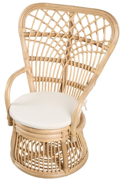 Natúr rattan gyerekszék TEMENI