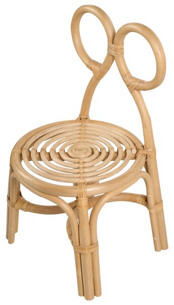 Gyerekszék MIRTIA Rattan Természetes