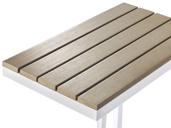 Kerti kisasztal MESSINA 60 cm 35 cm Fehér