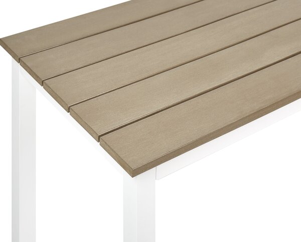 Kerti asztal MESSINA 100 cm 52 cm Fehér