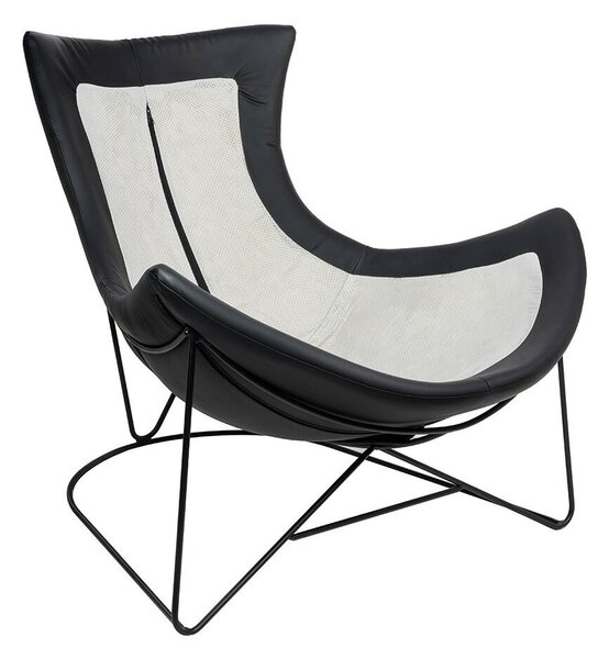 King Home Otilia Stand Fotel Bársony Sötétszürke Modern