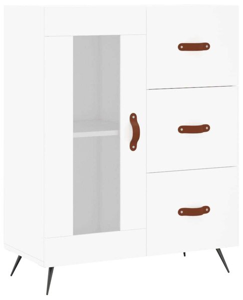 VidaXL fehér szerelt fa magasszekrény 69,5 x 34 x 180 cm