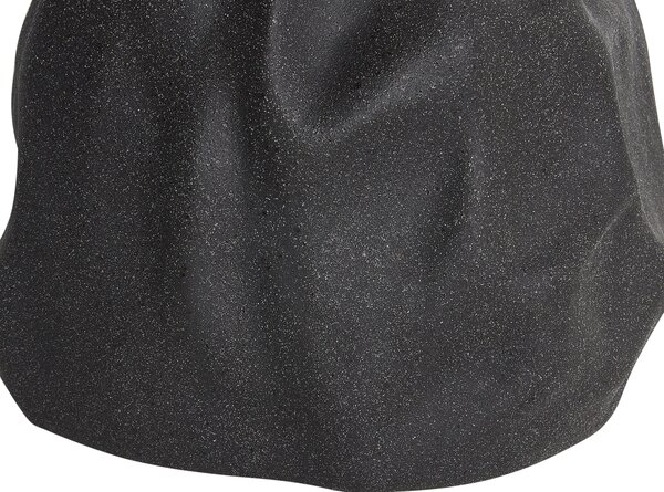 Virágtartó váza COONTAIL Kőcserép 31 cm Fekete