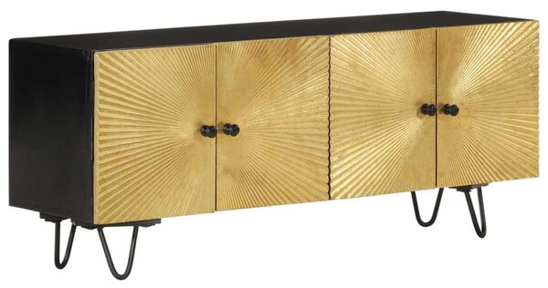 Tömör mangófa tv-szekrény 110 x 30 x 45 cm