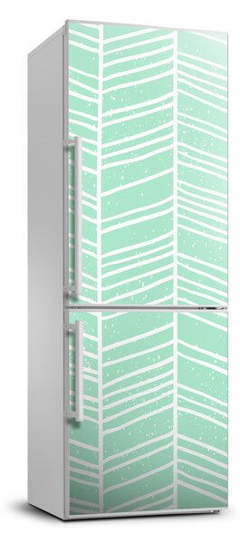 Hűtőre ragasztható matrica Halszálkás minta
