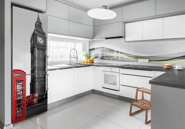 Hűtőre ragasztható matrica Big ben, london