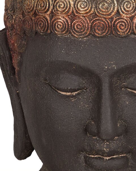 Dekor kiegészítő Buddha CARUM Kerámia Fekete