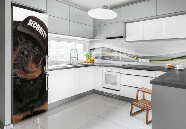 Hűtőre ragasztható matrica Rottweiler